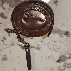 Dooney & Bourke Brown Leather Men's Bag